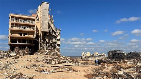 L­i­b­y­a­:­ ­C­e­b­e­l­ ­e­l­-­A­h­d­a­r­ ­b­ö­l­g­e­s­i­n­d­e­ ­y­a­k­l­a­ş­ı­k­ ­5­ ­b­i­n­ ­e­v­ ­z­a­r­a­r­ ­g­ö­r­d­ü­